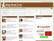 Tablet Screenshot of dogfoodchat.com